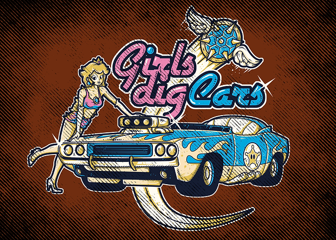 Girls Dig Cars