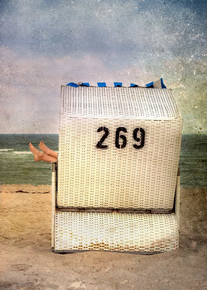 enjoying the sea
