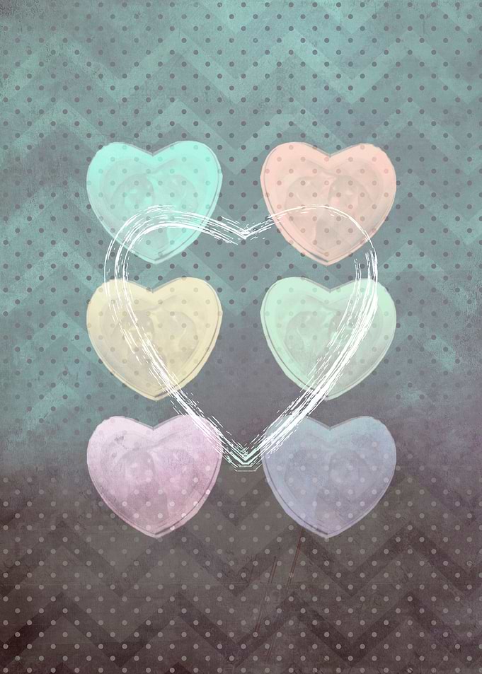 Hearts I. Valentine's Day. ©2015 by Pia Schneider | ate ...