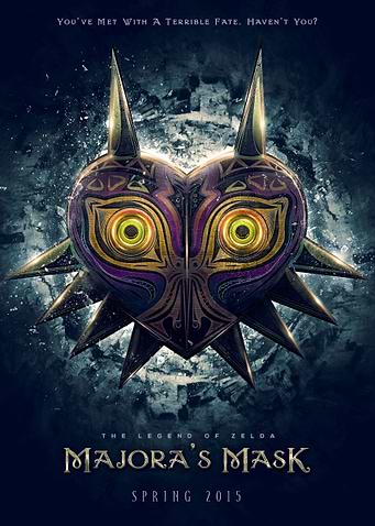 Inspired by Legend of Zelda, Majoras Mask game title th ...