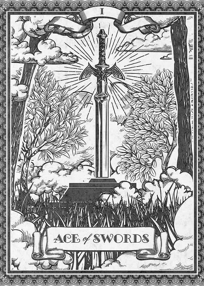 Inspired by Legend of Zelda iconic Master Sword this is ...