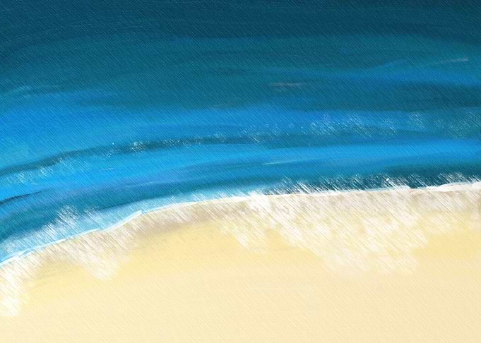 Dorset Waves. This abstract was inspired by gentle wave ...