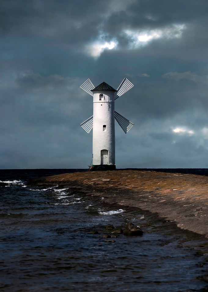 White mill