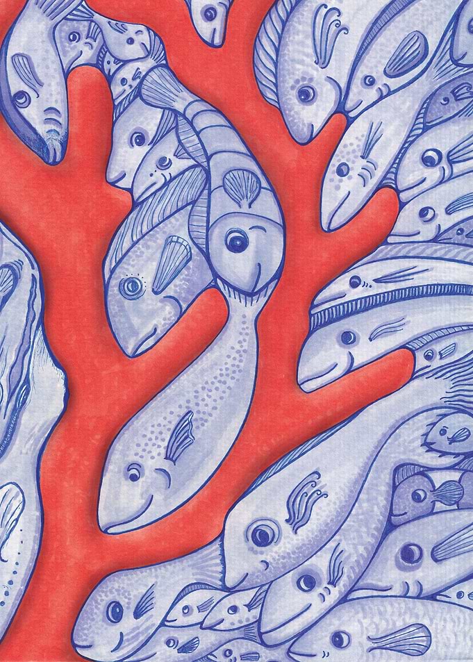 Happy Blue Fish 2