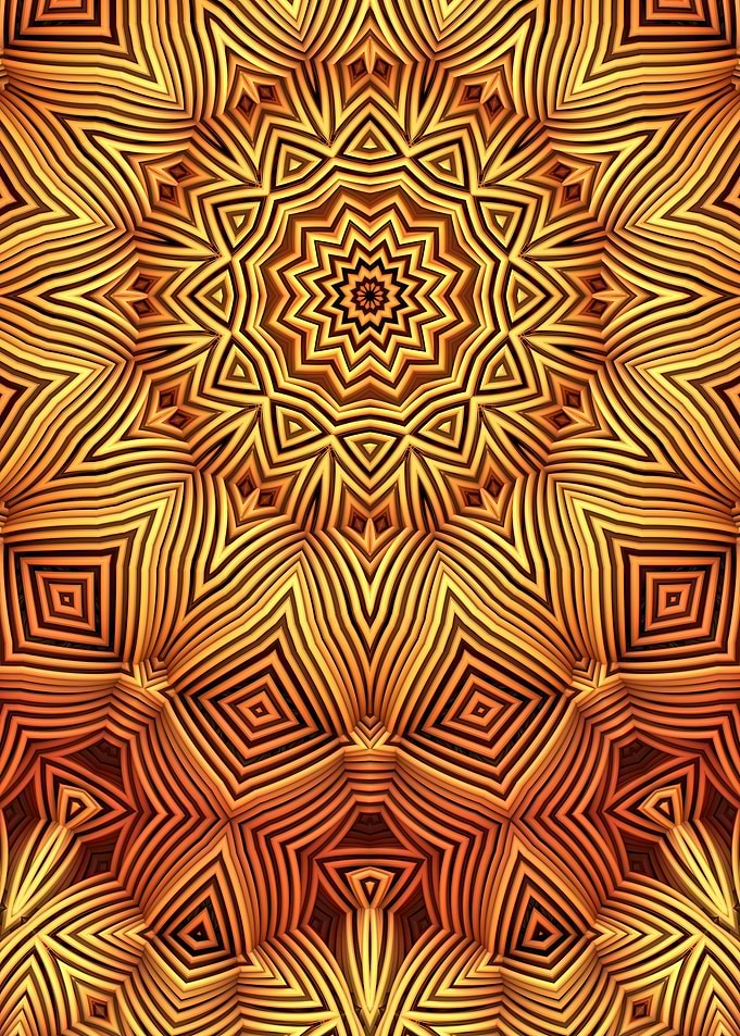 Wicker Sun Mandala