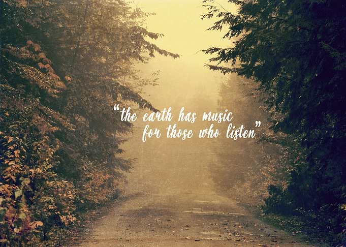 The Earth has music