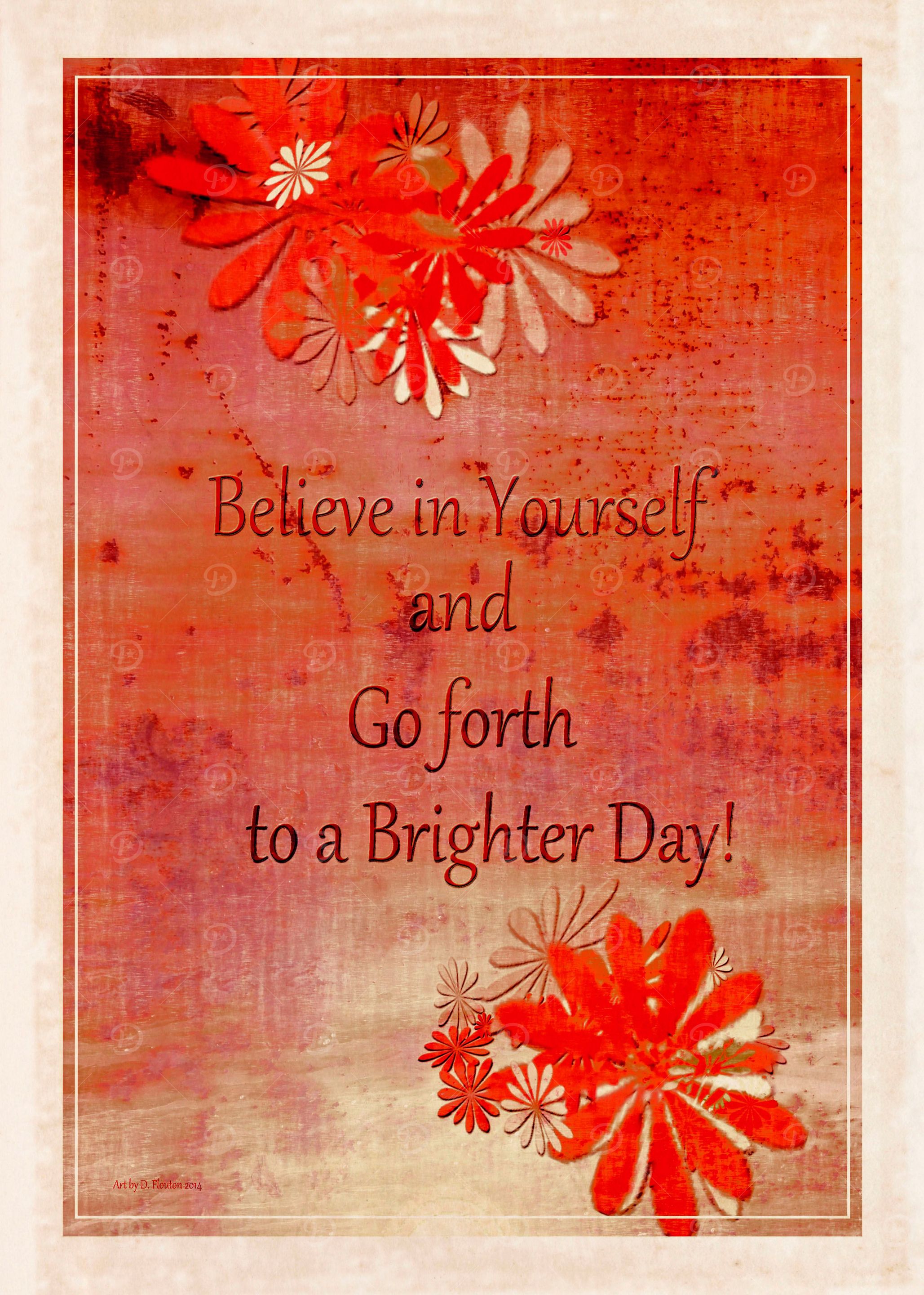 Believe in Yourself