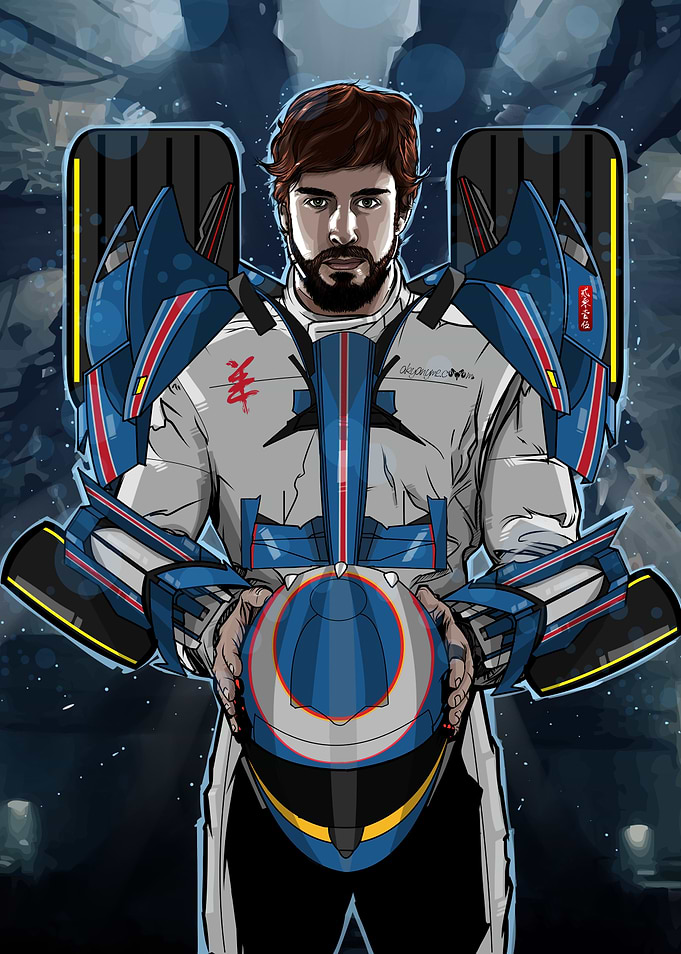 Alonso Mechformer Racing Driver