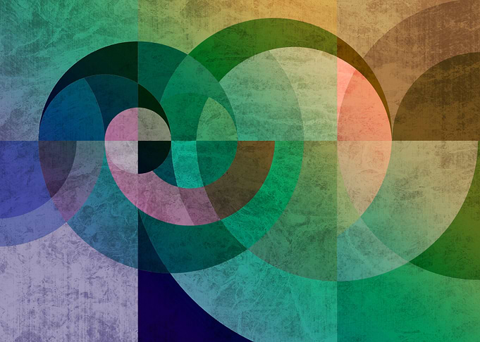 Abstract sea
