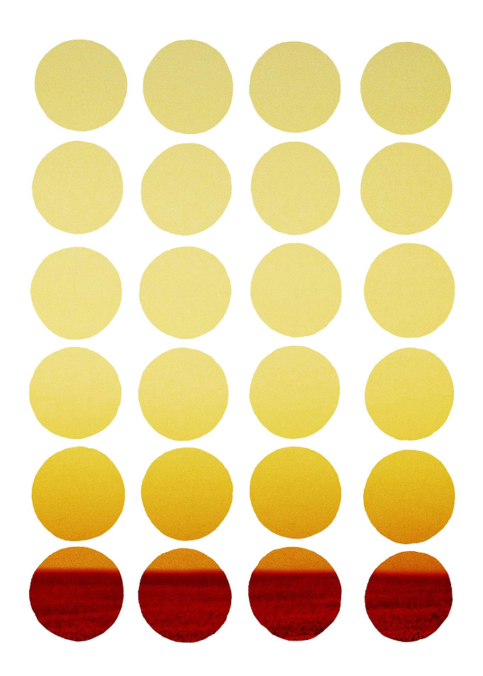 Warm dots