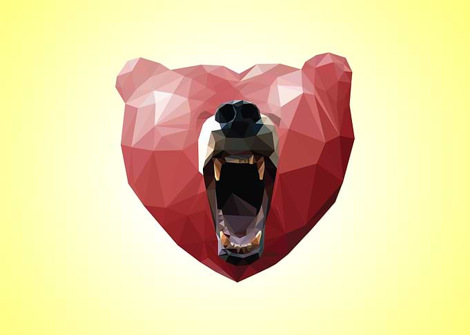 The Love Bear - Citrine