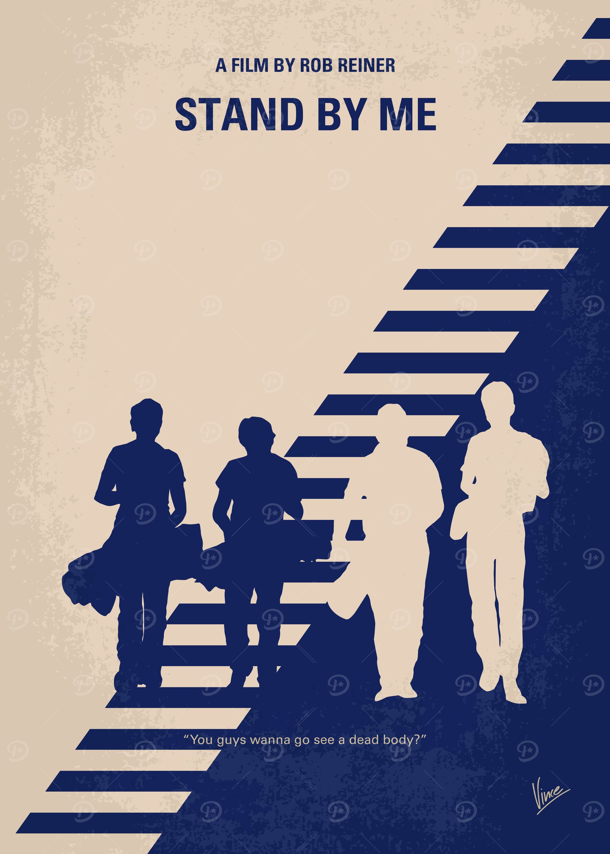 No429 My Stand by me minimal movie poster After the de ...