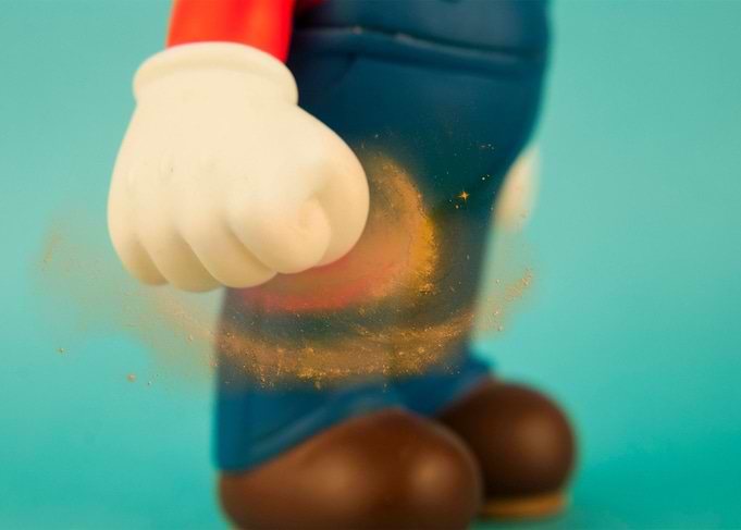 Inner strength in Mario