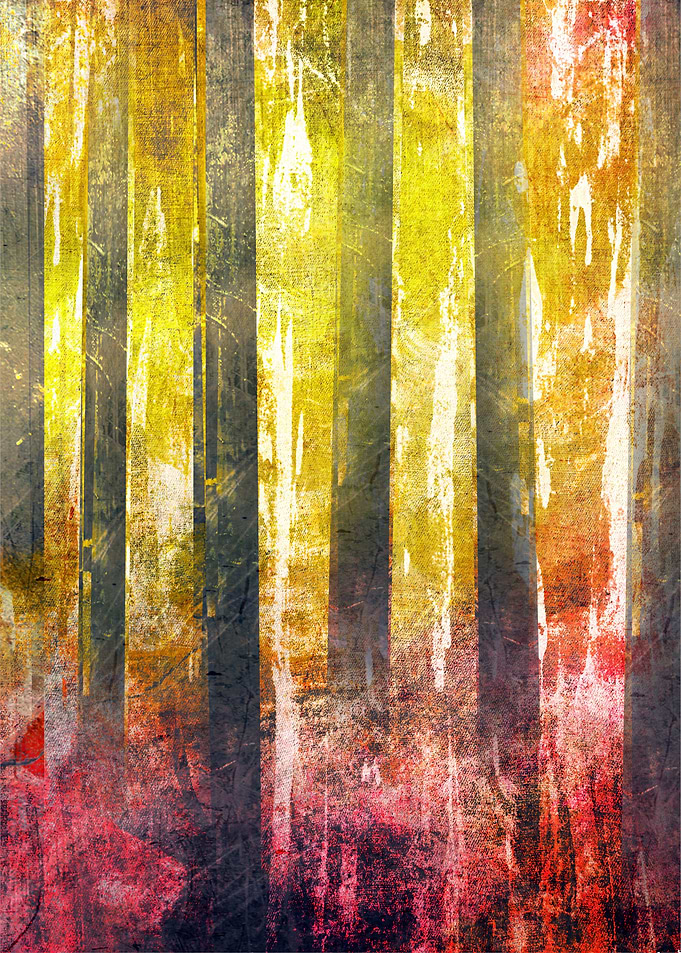 Abstract print /Trees