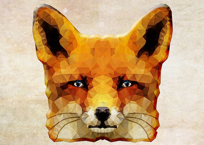 abstract fox