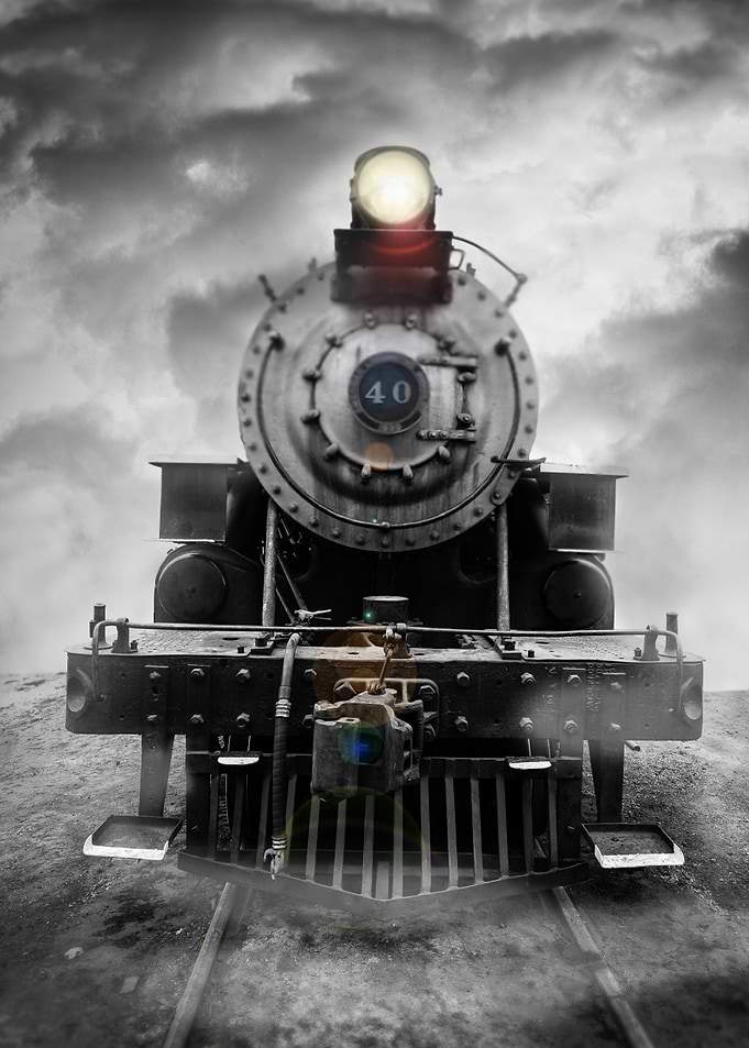 Dream Train - fine art photography by Edward M. Fieldin ...