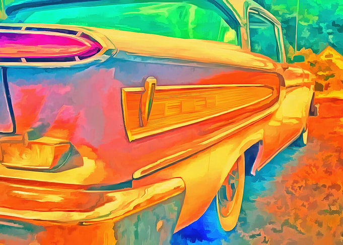 Pop Art Edsel by Edward M. Fielding