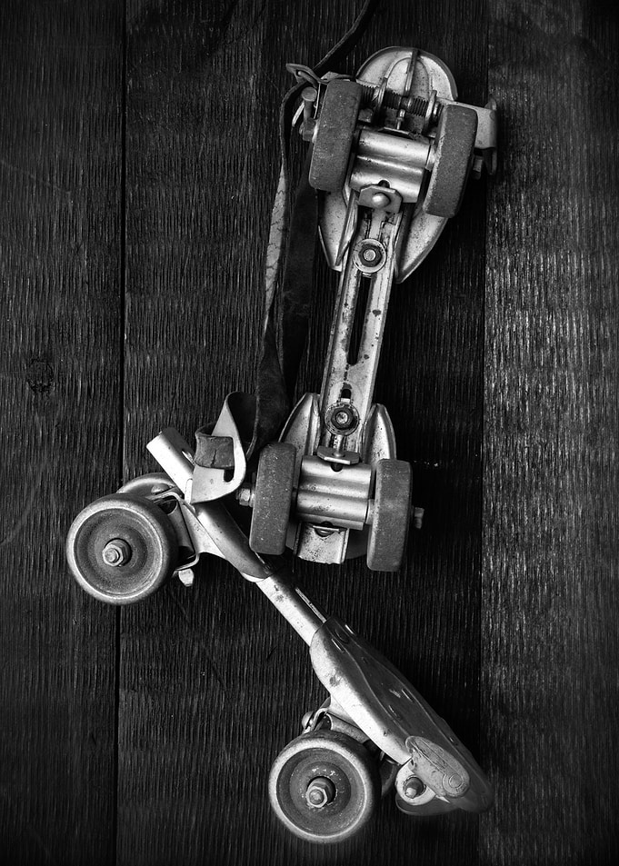 Roller-skates by fine art photographer Edward M. Fieldi ...