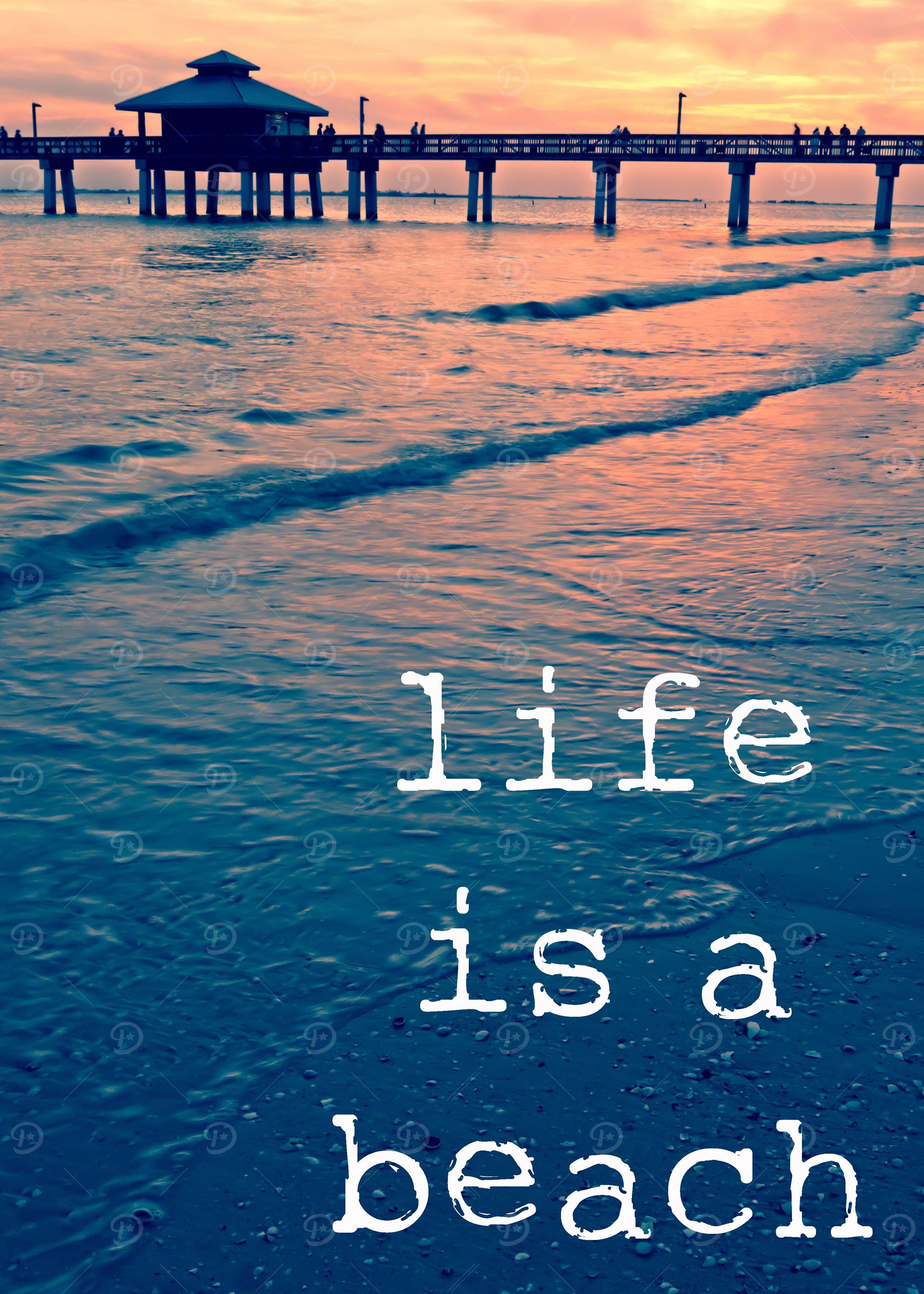Live is a beach - Fort Myers Beach fishing pier, Florid ...
