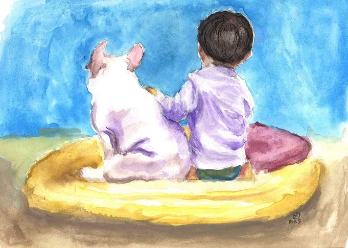 A Boy and His Pug