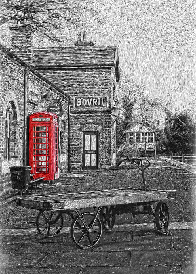 The Telephone Box on Hadlow Road