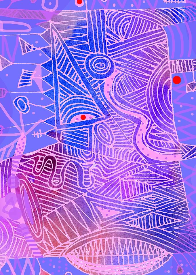 Purple abstract