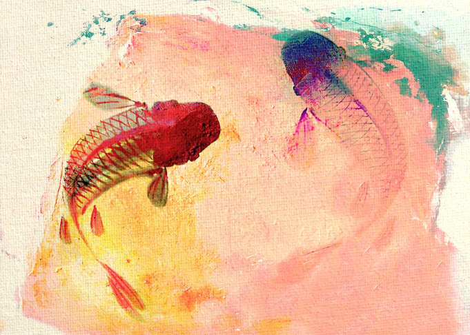 Canvas Koi