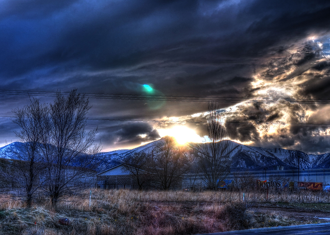 Beginning of Sunset