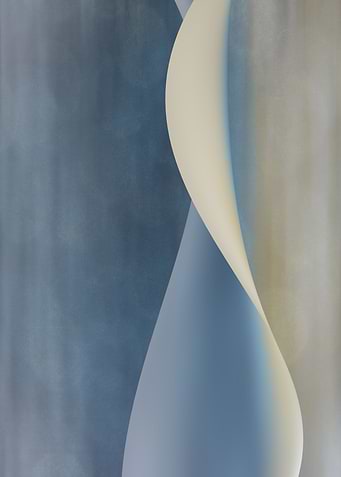 Soft Wave in Blue