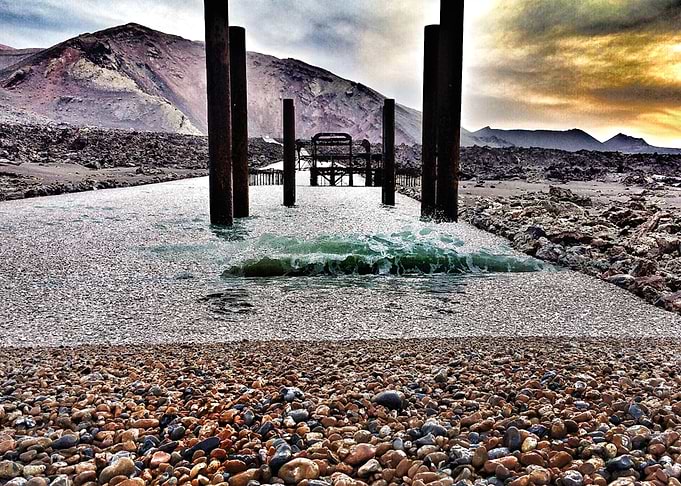 Road to the pier