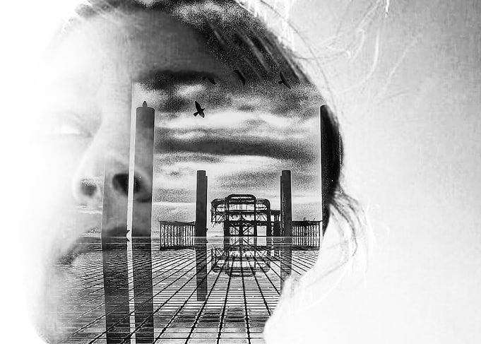 looking at the pier