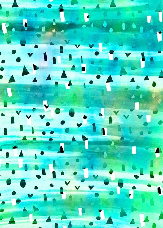 Geo Party - Aqua