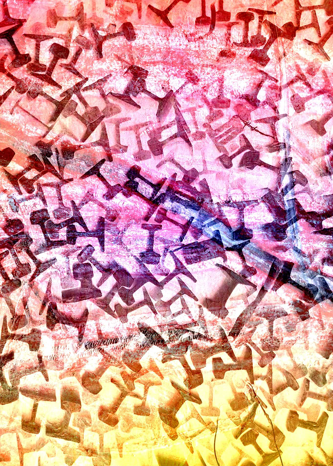 abstract and colored photography of old railways
