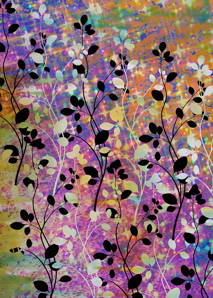 Amongst the Flowers - Pastel Rainbow