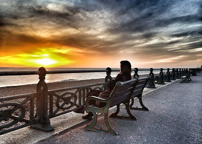 Sunset afternoon