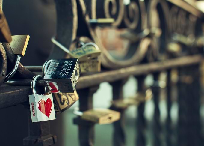 Locked heart