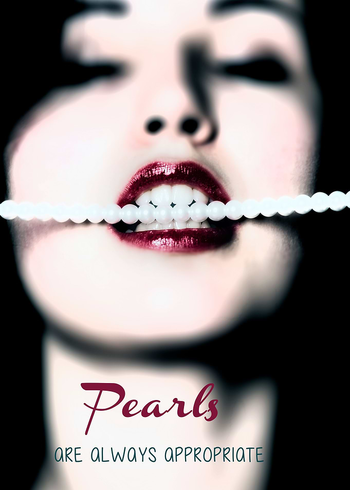 pearls are always appropriate
