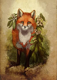 fox [caming ou of the woods]
