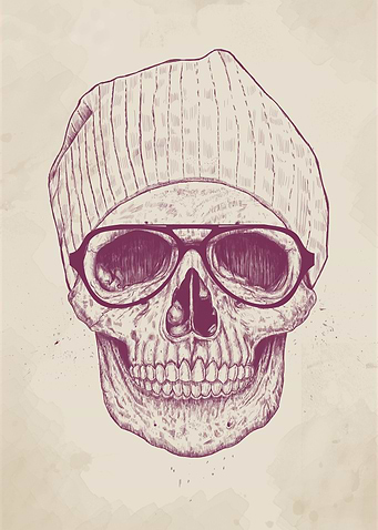 Cool skull