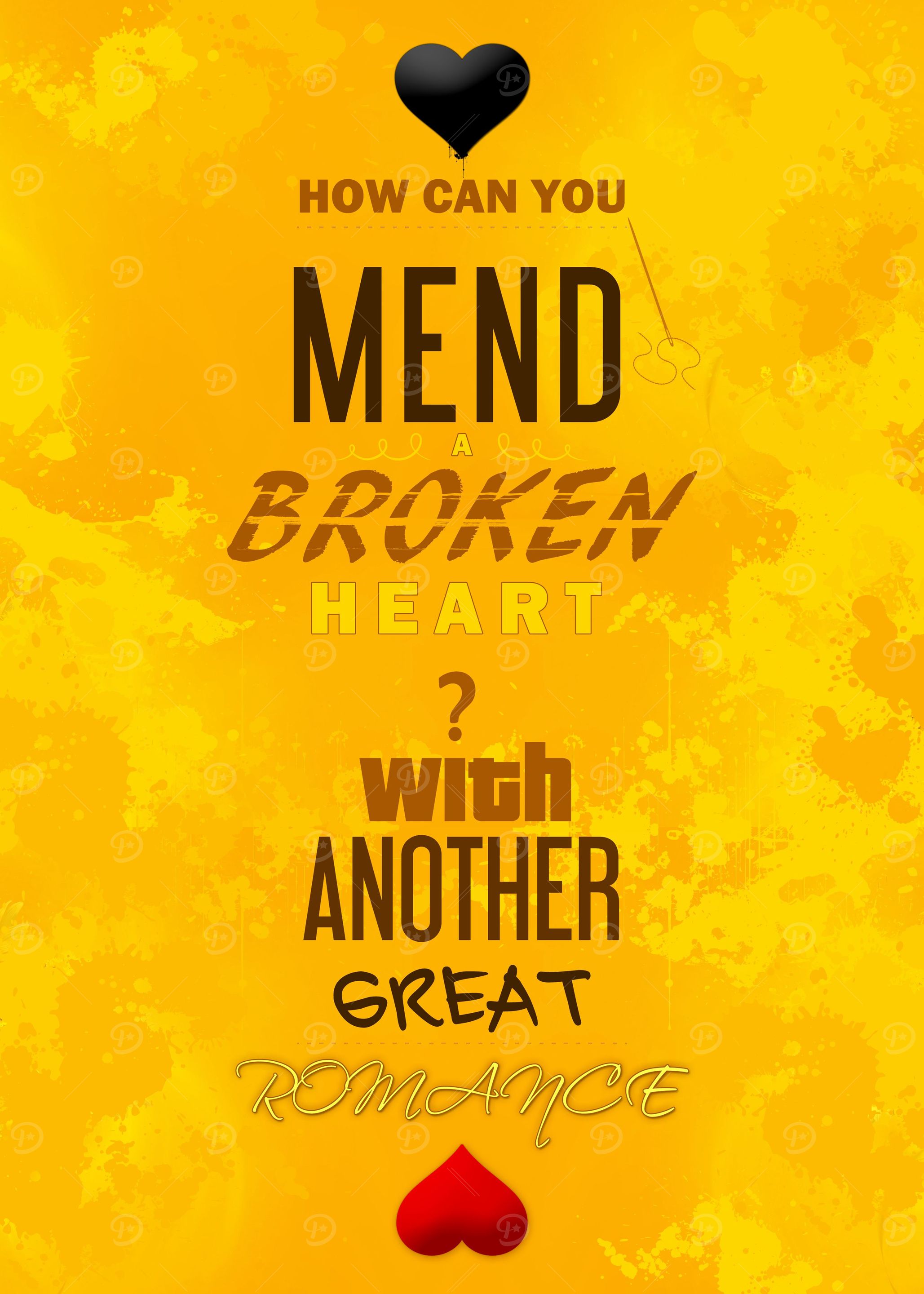 How Can You Mend A Broken