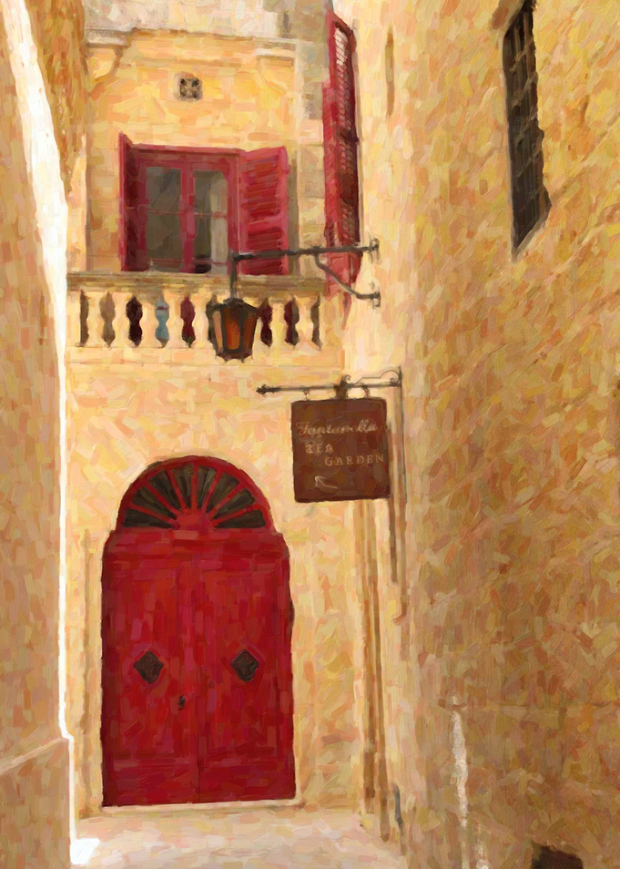 The Silent City A backstreet in the ancient silent cit ...