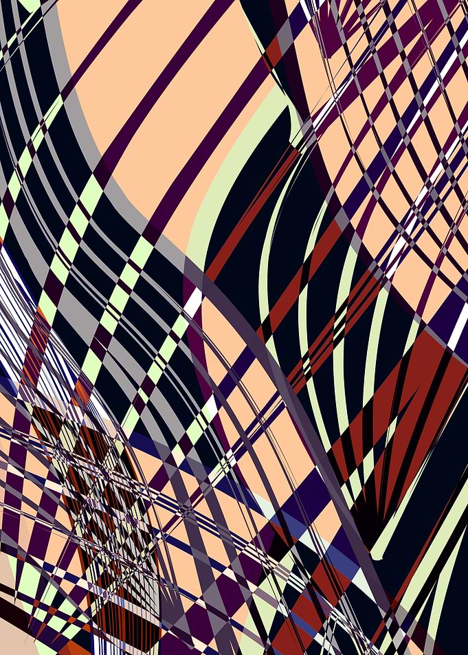SWEEPING LINE PATTERN I-D ©2015 by Pia Schneider | atel ...