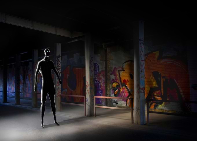 The visitor. 3D modeling, render, post production, and ...