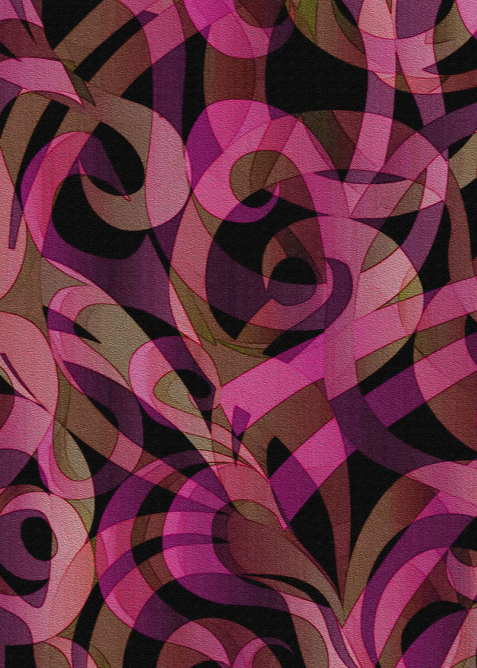 Floral Geometric Abstract G61