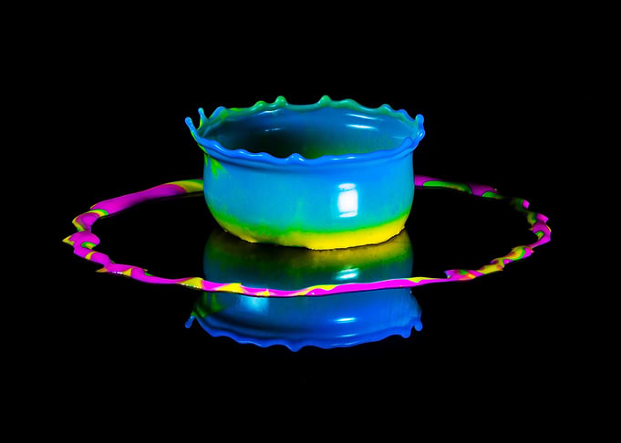 Blue bowl