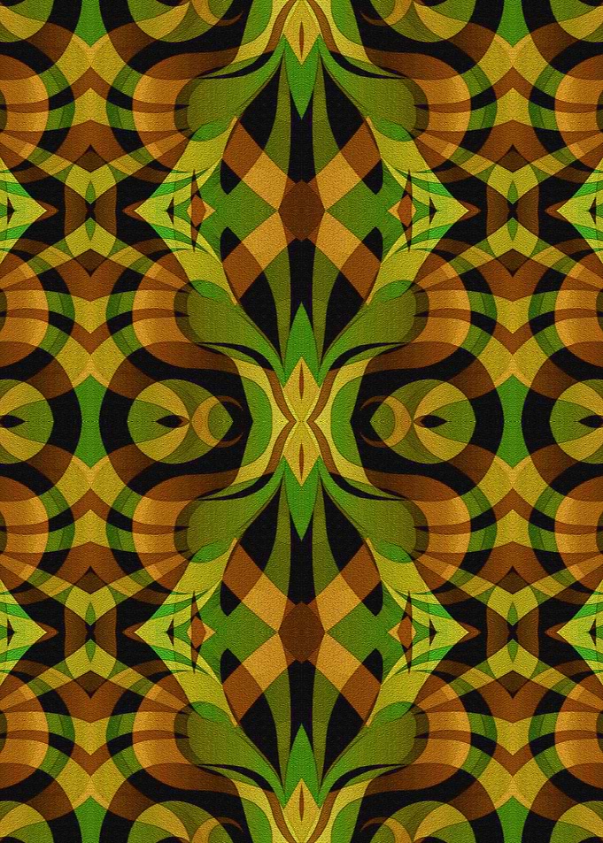 Floral Geometric Abstract G62