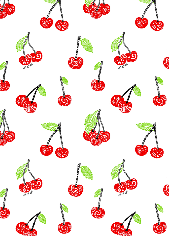 Cherries world by Art et Be
