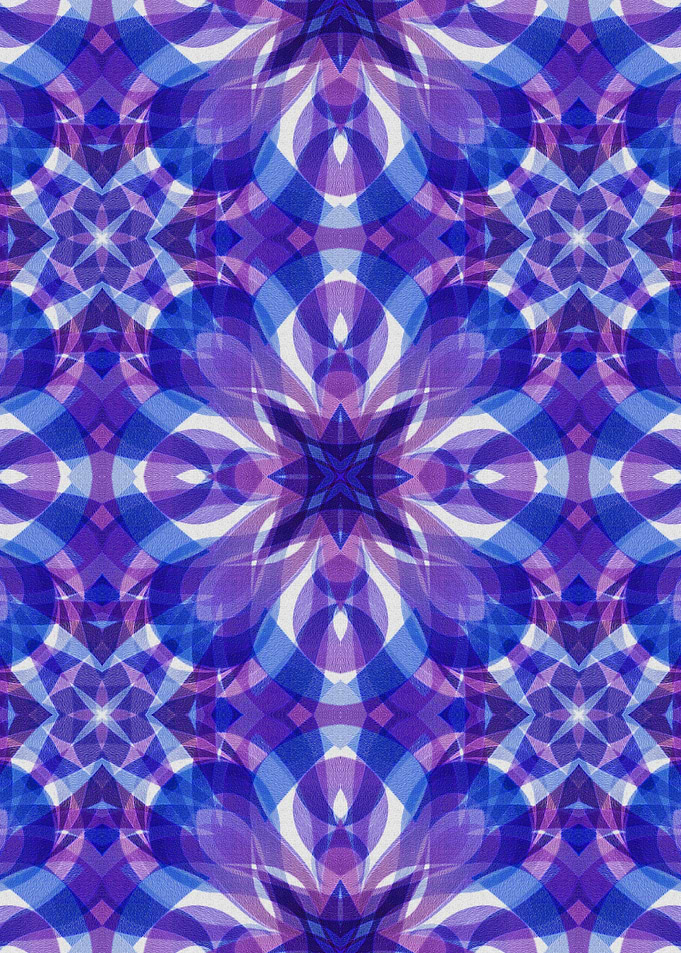 Floral Geometric Abstract G60