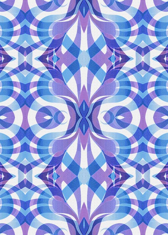 Floral Geometric Abstract G57