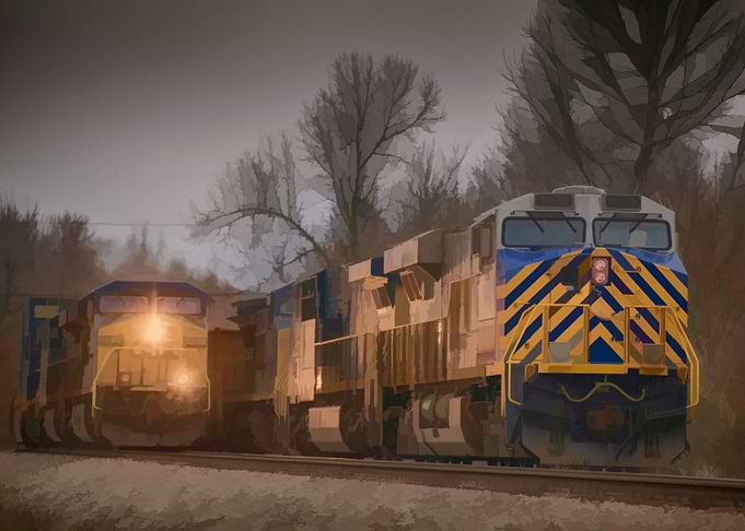 Late evening pass